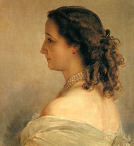 Keizerin Eugénie door Franz Xaver Winterhalter